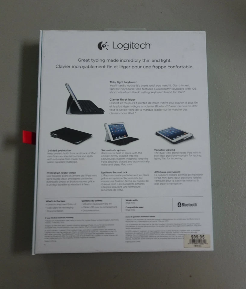 logitech ultrathin keyboard folio ipad - Image 2 of 2