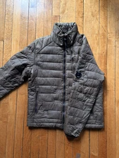 C.P. Company Pro-Tek Brown Puffer Coat-Distressed-Size L