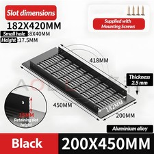 Aluminium Air Vent Grille Built-in Appliances Furniture Metal Ventilation Cover