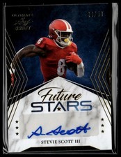 2021 Leaf Ultimate Draft #FS-SS3 Stevie Scott III Future Stars Auto Gold #/50