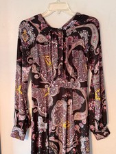 Dark Boho Paisley Maxi Dress • Whimsigoth Cottagecore Romantic Prairie Goddess