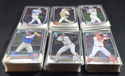 #ad 2025 Bowman Chrome 200 Card Set Vets RCs Prospects 1 100 amp; BCP153 252 $349.99