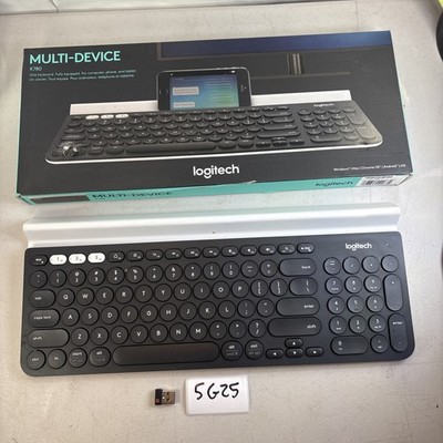 Logitech K780 Multi Device Wireless Keyboard w/Dongle Box Bluetooth 5G25