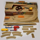 Vintage 1983 84 Mattel Hot Wheels Railroad Freight Yard Set 5758 Carry Case USA