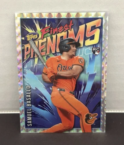 2026 Topps Finest Samuel Basallo Base (RAW)