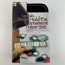 Texas HoldEm Tournament Poker Set With Storag...