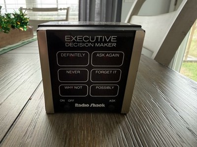 Radio Shack Executive Decision Maker 60-1008-Vintage Working Condition