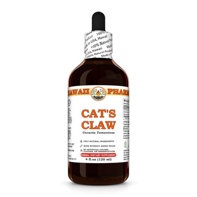 Cat's Claw (Uncaria Tomentosa) Dried Inner Bark Liquid Herbal Extract