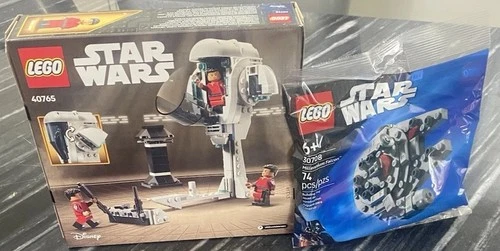 LEGO Star Wars 40765 Kamino Training Facility GWP + 30708 Falcon Poly New Sealed