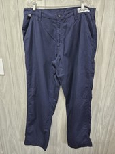 Men's Carhartt FR Blue Pants Size 36x36 73478-20 Chore Industry Maintenance 3 