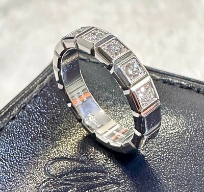 Chopard 11P Diamant Eiswürfel Ring Weißgold 829834F091401 148577013