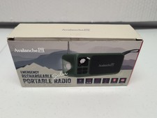 Avalanche Emergency Rechargeable Solar Portable Radio With Bluetooth And SD