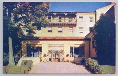 International House University of California in Berkeley CA c1950s Postcard