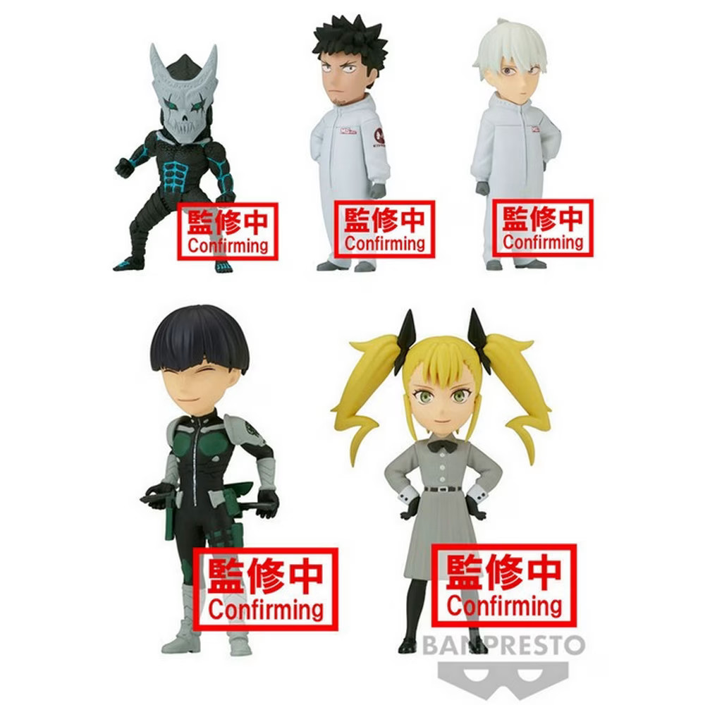 Figurines Kaiju No.8 WCF Vol.02 collection manga en PVC pour vitrine