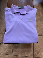 men's Ralph Lauren s/s polo shirt size XL purple