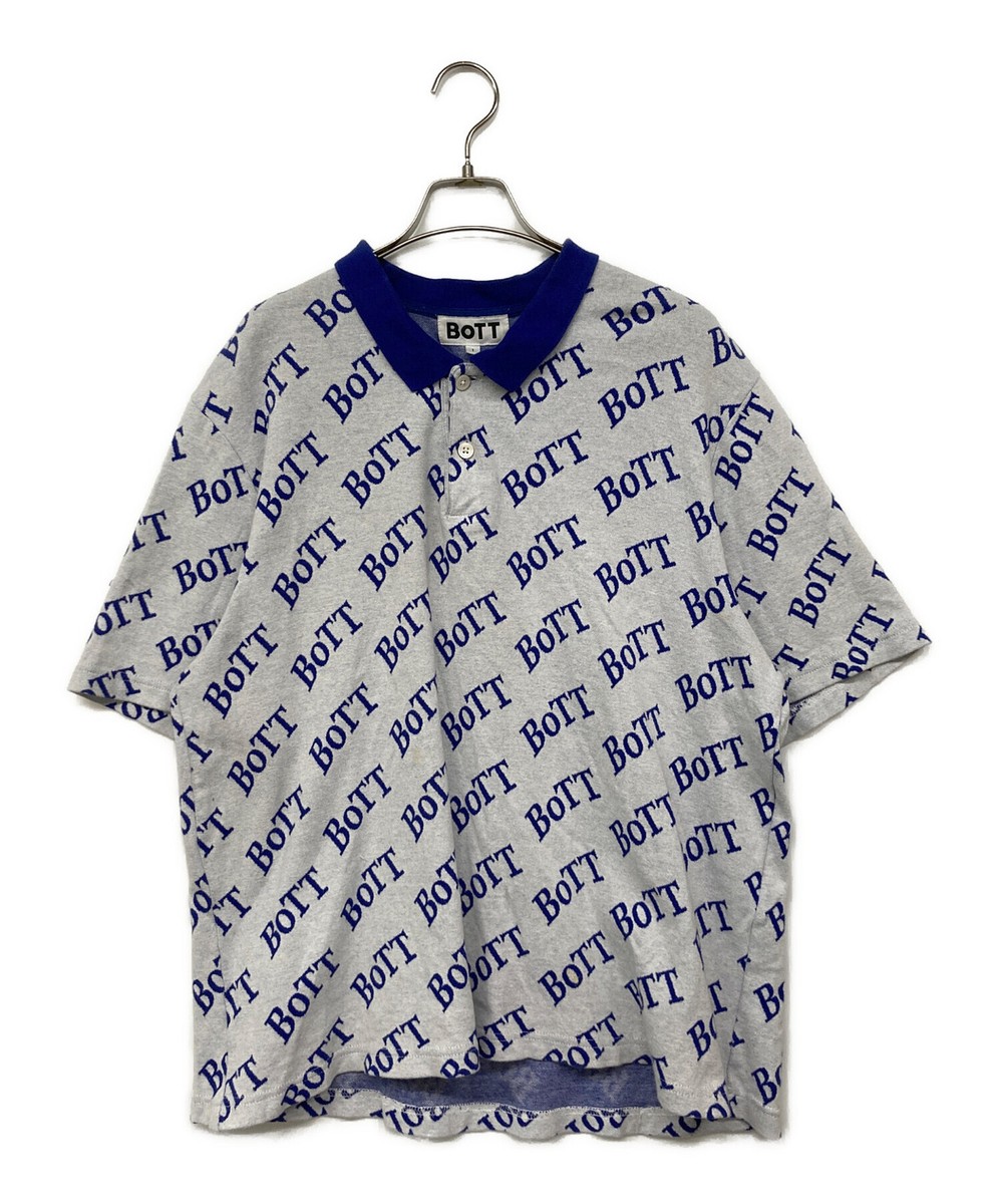 BoTT All-over pattern polo shirt Size: 1 Blue Men 211bott07 | eBay