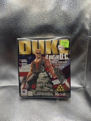 NEW SEALED – Duke It Out in D.C. (1997) – IBM PC CD-ROM – Big Box