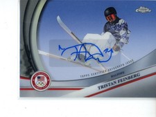 2026 Topps Chrome USA Winter Olympics Tristan Feinberg Auto Refractor #BCA-TFE