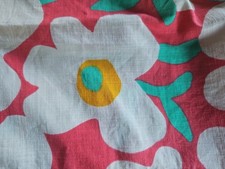 NWT Hanna Andersson POPLIN BOLD POPPY ON CORAL FLORAL WOVEN SHORTS 130 8 42