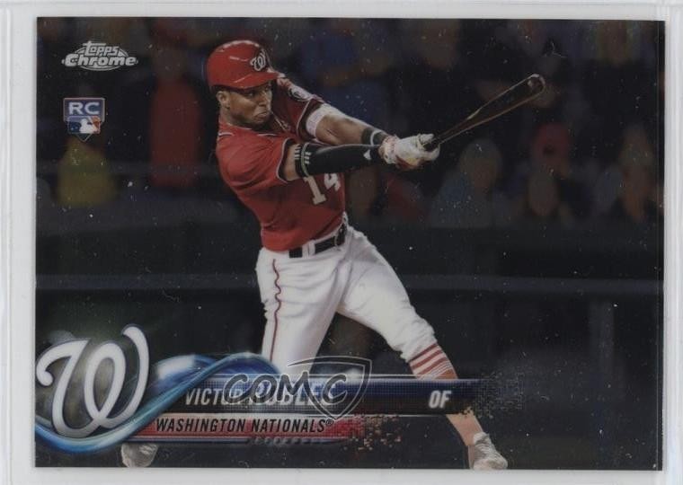 2018 Topps Chrome Victor Robles (Batting) #175 u0u