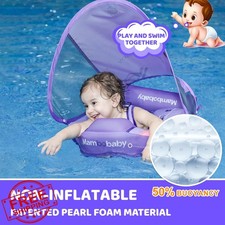 Mambobaby Baby Float Canopy Tail Non-Inflatable Swim Float 3-24 Months