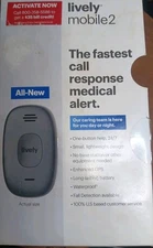 Lively Mobile 2 - All-in-One Medical Alert Device Brand New Open Box Unused 2024