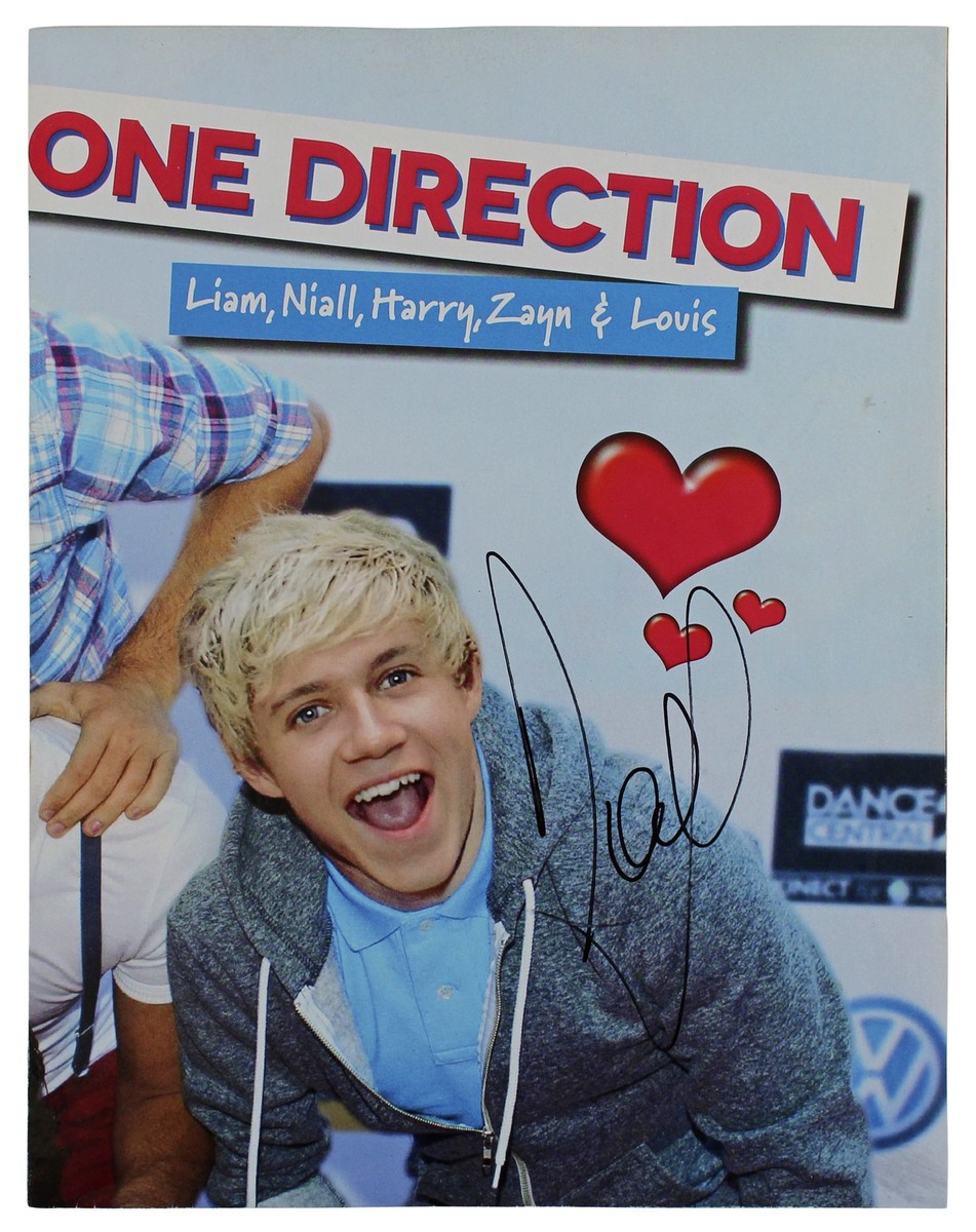 One Direction Harry Styles & Niall Horan Signed 16x20.5