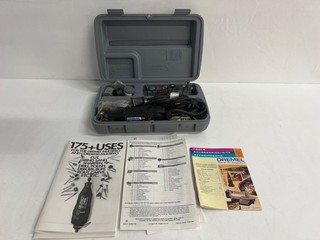 Dremel MultiPro Type 5 Rotary Tool Variable Speed w/Accessories Tested