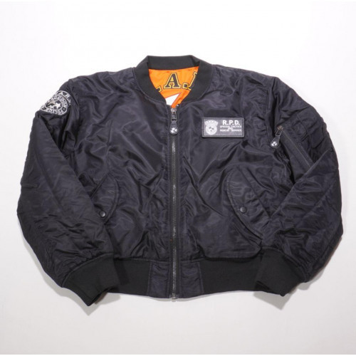 バイオハザード S.T.A.R.S オフィシャル MA1 Black Resident Evil STARS Official MA1 Black | eBay