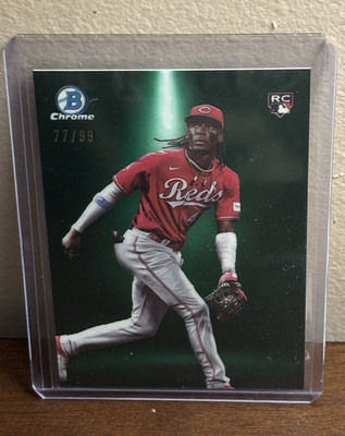 Topps 2024 Bowman Spotlights Elly De La Cruz Reds BS-6 Green /99 RC