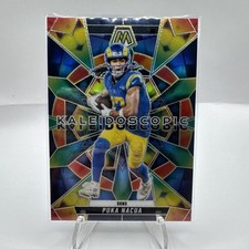 2025 Panini Mosaic Puka Nacua Kaleidoscopic Prizm SSP #18 Los Angeles Rams