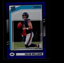 2024 Panini Donruss - Rated Rookie Caleb Williams #327 Blue Press Proof (RC)