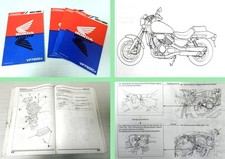 Manuale officina originale Honda VF 750 C / CP / CT / CS / CV RC43 (1993-1996)