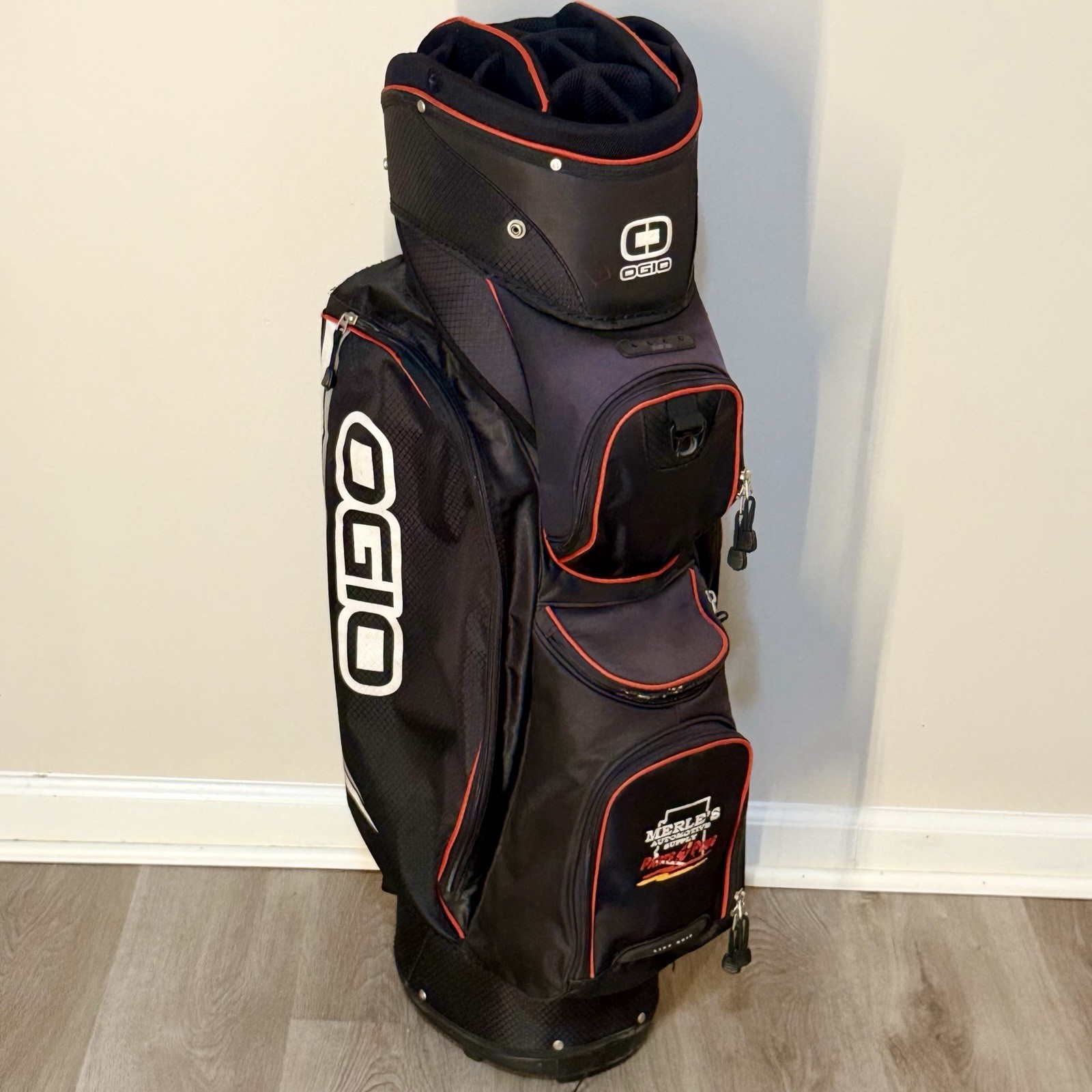 15 Way~rain Cover~strap Euc Golf Club Bag