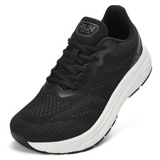Wide Shoes for Men Running Shoe Black Walking Sneakers Comfortable Mens Athle...