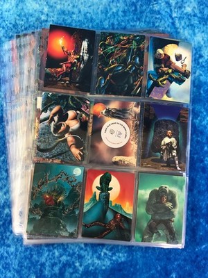 Richard Corben komplettes Sammelkarten Base Set von Comic Images 1993
