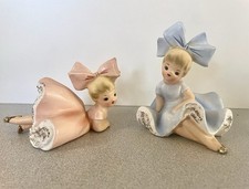 INARCO Big Bow Figurines- Set Of 2 1963 E-105...