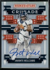 #C-JWS Javonte Williams 2024 Panini Rookies & Stars #/99 Crusade Signatures