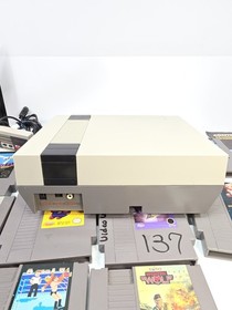 Nintendo NES Bundle 15 Games Game Genie Zapper New 72 Pin Tested Original - 001