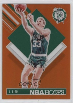 2024 Panini NBA Hoops Tribute Premium Orange Prizm /199 Larry Bird #299 HOF 9l4