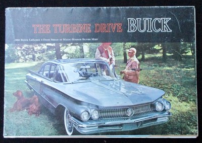 1960 Buick Invicta LeSabre Electra Prospekt Englisch 20x14cm 16S 885 brochure