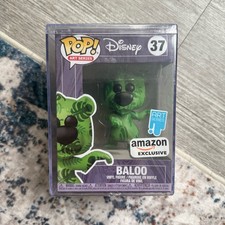Funko Pop! Figura de vinilo coleccionable Disney: El libro de la selva serie de arte Baloo #37
