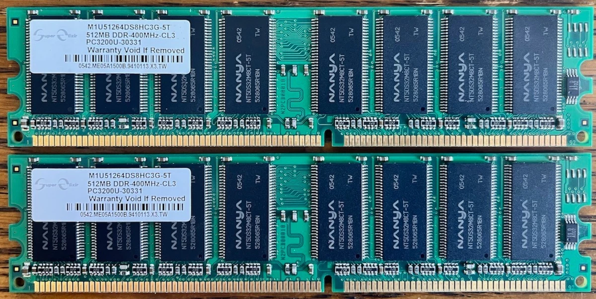 Elixir Computer Memory (RAM) for sale | eBay
