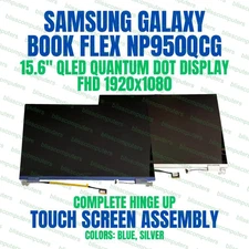 Samsung Galaxy Book Flex 15.6" LCD Touch Screen Full Assembly NP950QCG Blue