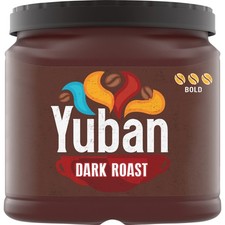 Yuban Dark Roast Bold Ground Coffee, 25.3 oz Canister 10.76 per pound