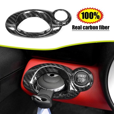 Kohlefaser Keyframe Trim für Innere Zündschloss Für BMW Mini R54 R56 2007-2015