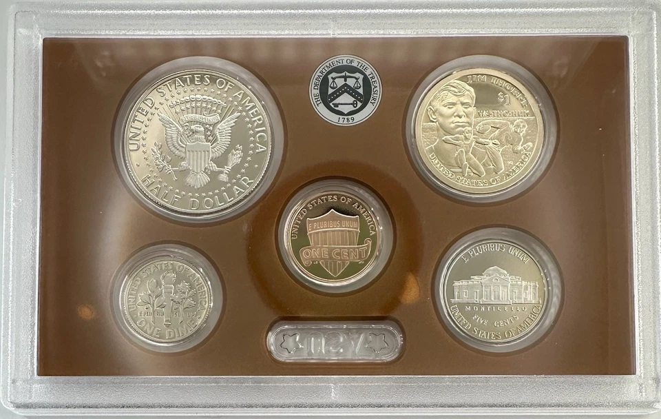 2018-S U.S. Mint Proof Set – 10 Coins – San Francisco – w/ Box & COA - Image 3 of 4