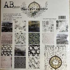 AB Studio-12x12 Double Side-8 Page/16 Design Scrapbook Pages-The Versailles