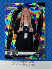 2024 #148 Kate Martin Panini Prizm WNBA Variation Cracked Ice Prizm RC Aces