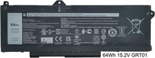 64Wh 15.2V GRT01 Battery for Dell Precision 3470 3561 3571 0P3TJ VXD57 05RGW
